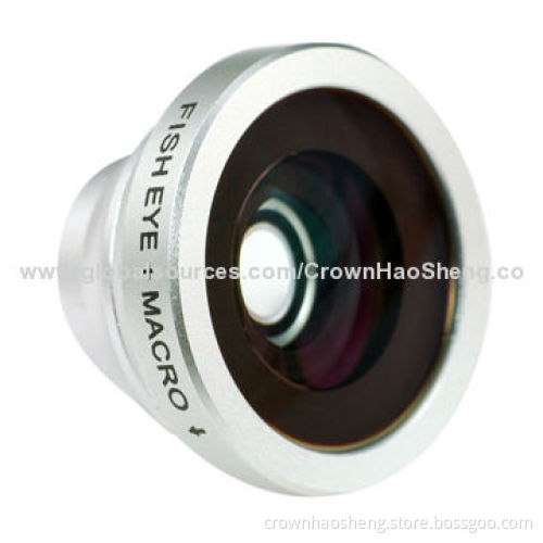 Magnetic lens kit (fisheye & macro) for iPhone 5/5s & Samsung S3/S4/S5
